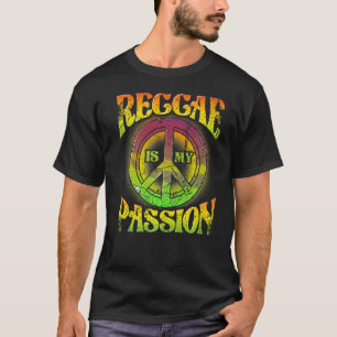  reggae Music-symbool Graphic Artwor T-shirt