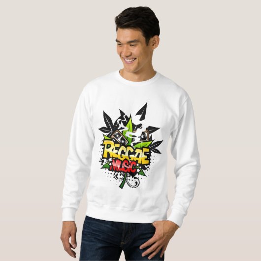 REGGAE MUSIC TRUI (Voorkant volledig)