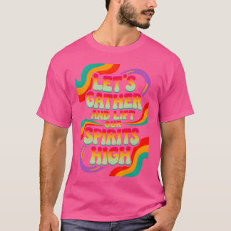 Reggae Music Vibes citaat familie T-shirt