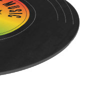 Reggae Music Vinyl Record Rasta Chef Snijplank (Hoek)