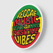 Reggae Music with positive sayings Grote Klok (Hoek)