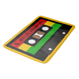 Reggae Muziek Musicus Zanger Cassettebandje Badmat