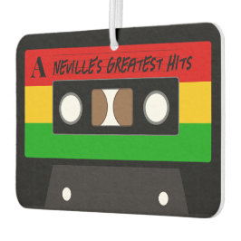 Reggae-muziek Muzikant Retro Cassettebandje Luchtverfrisser