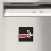 reggae muziek ontwerp magneet (Insitu (Vaatwasser))
