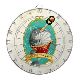 Reggae Narwhal Dartbord