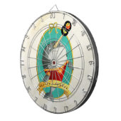 Reggae Narwhal Dartbord (Voorkant Rechts)