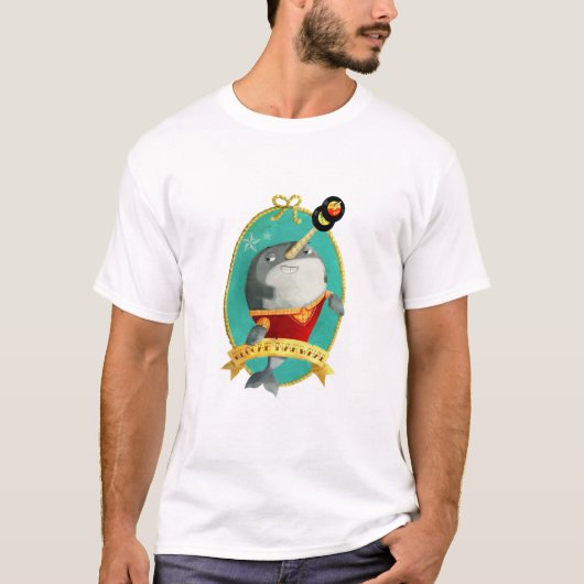 Reggae Narwhal T-shirt (Voorkant)