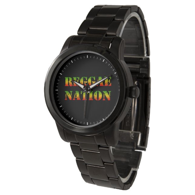 Reggae Nation Horloge (Gekanteld)