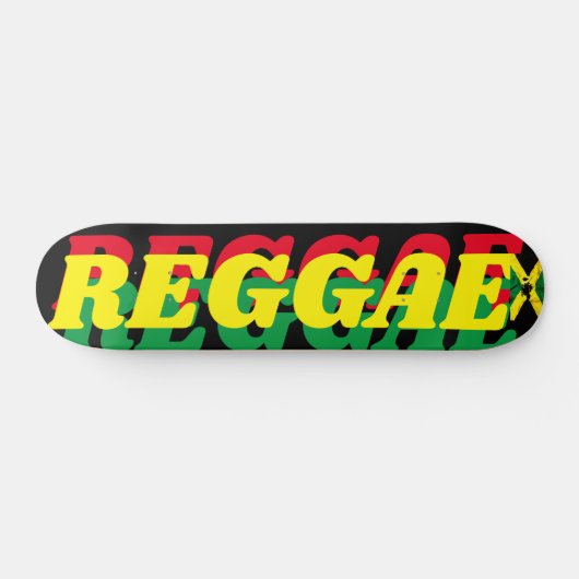 REGGAE OFFICIEEL 7 3/4" Skateboard Deck (Horizontaal)