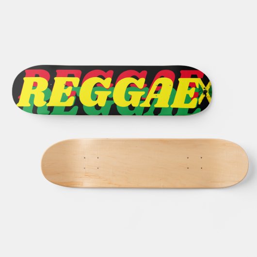 REGGAE OFFICIEEL 7 3/4" Skateboard Deck (Horizontaal)