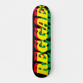 REGGAE OFFICIEEL 7 3/4" Skateboard Deck (Voorkant)