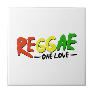 Reggae One Love Tegeltje