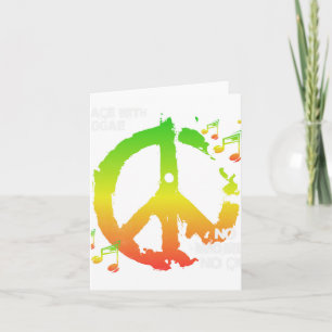 Reggae Peace - Jamaicaans Leven Kaart