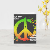 Reggae Peace - Jamaicaans Leven Kaart (Gele Bloem)