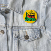 Reggae Peace Love Music Ronde Button 5,7 Cm (In situ)