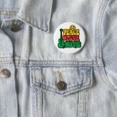 Reggae Peace Love Music Ronde Button 5,7 Cm (In situ)