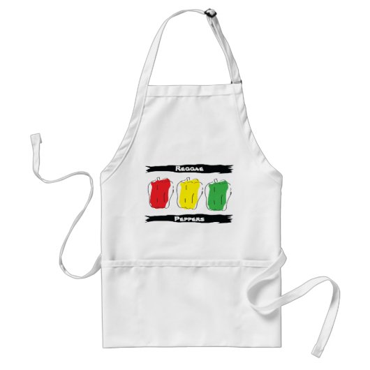 Reggae Peppers Apron Standaard Schort (Voorkant)