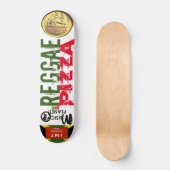 REGGAE PIZZA Skateboard (Voorkant)