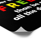 Reggae Quote Poster (Hoek)