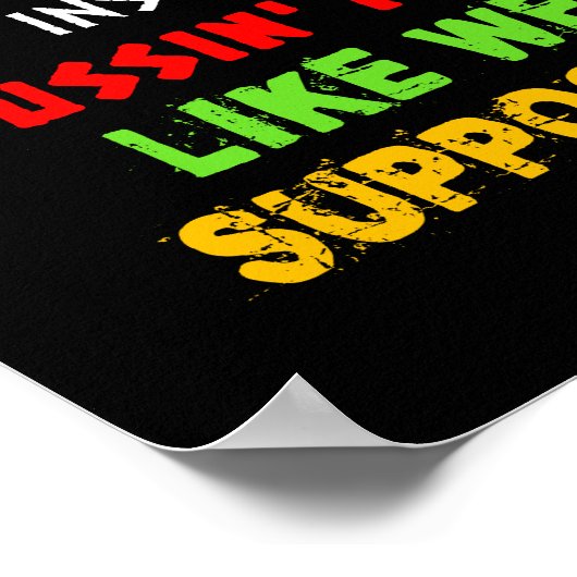 Reggae quote poster (Hoek)