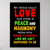 Reggae quote poster (Voorkant)