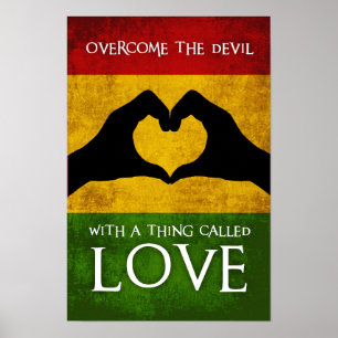 Reggae quote poster