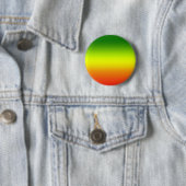 Reggae Rainbow-vlaggenontwerp Ronde Button 5,7 Cm (In situ)