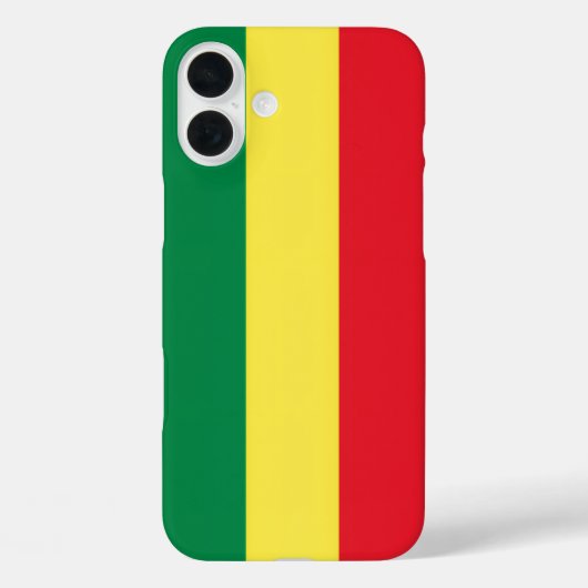 Reggae Rasta iPhone Case (Achterkant)