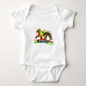 Reggae Rasta Iron, Lion, Zion 2 Romper (Voorkant)