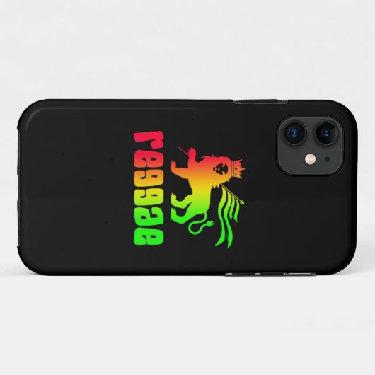 Reggae Rasta Lion Case-Mate iPhone Case (Achterkant (horizontaal))