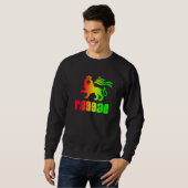Reggae Rasta Lion Trui (Voorkant volledig)