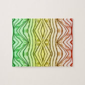 Reggae Rasta Music Tribal Print Beauty Legpuzzel (Horizontaal)