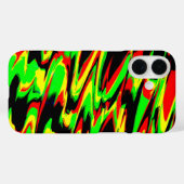 Reggae Rasta Rastafarian Green Black Red Case-Mate iPhone Case (Achterkant (horizontaal))