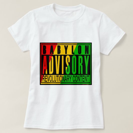Reggae RASTA T-shirt (Design voorkant)