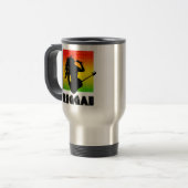 Reggae Rasta thee of koffie reizen mok (Voorkant links)