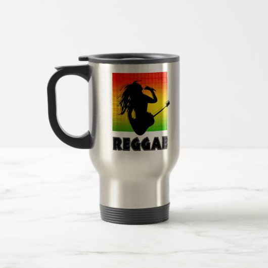 Reggae Rasta thee of koffie reizen mok (Links)