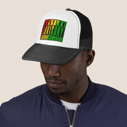 Reggae RASTA Trucker Pet (In situ)