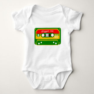 Reggae Rastafarian Kleuren Mix tape Romper