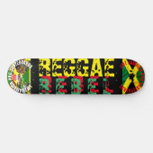 REGGAE REBEL 8 1/4" Skateboard Dek (Horizontaal)