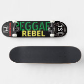 REGGAE REBEL Skateboard (Horizontaal)