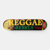 REGGAE REBELS JMT 7 3/4" Skateboard Deck (Horizontaal)