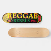 REGGAE REBELS JMT 7 3/4" Skateboard Deck (Horizontaal)