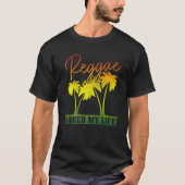 Reggae redde mijn leven Jamaica Retro  Rasta T-shirt (Voorkant)