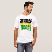 REGGAE, REGGAE, REGGAE T-SHIRT (Voorkant volledig)