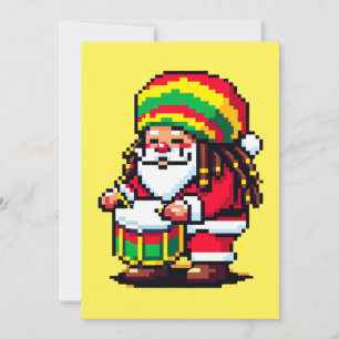 Reggae Ritmen met Sinterklaas - Kerstbeat Feestdagenkaart