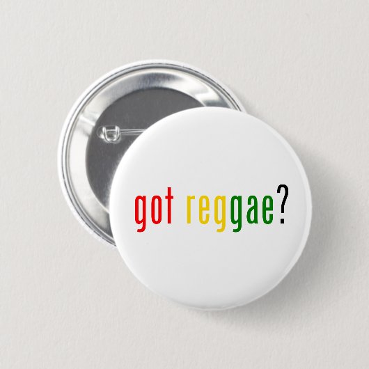 Reggae? Ronde Button 5,7 Cm (Voorkant /achterkant)