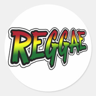 REGGAE RONDE STICKER