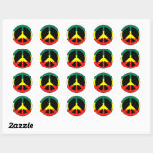 Reggae Ronde Sticker (Vel)