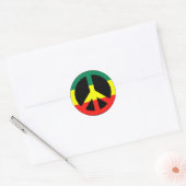 Reggae Ronde Sticker (Envelop)
