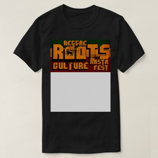 Reggae Roots Fest T-shirt (Design voorkant)
